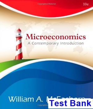 test bank for microeconomics a contemporary introduction 10th edition by mceachern