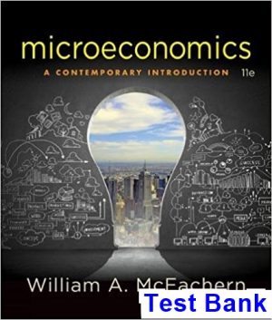 test bank for microeconomics a contemporary introduction 11th edition by mceachern ibsn 9781305505537