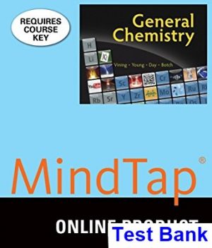 test bank for mindtap general chemistry 4 terms 24 months instant access 1st edition by vining ibsn 9781305657557