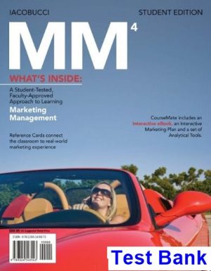 test bank for mm 4 4th edition by dawn iacobucci