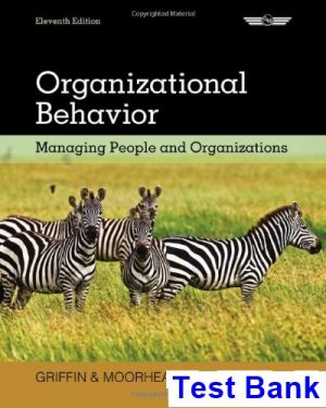 test bank for organizational behavior managing people and organizations 11th edition by griffin
