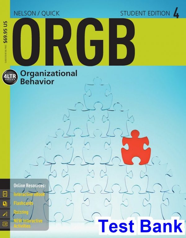 test bank for orgb 4 4th edition by nelson