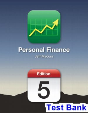 test bank for personal finance 5th edition by jeff madura