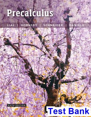 test bank for precalculus 6th edition by lial ibsn 9780134309040