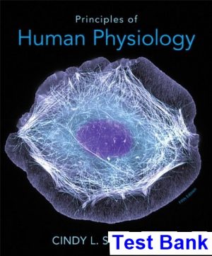 test bank for principles of human physiology 5th edition by stanfield