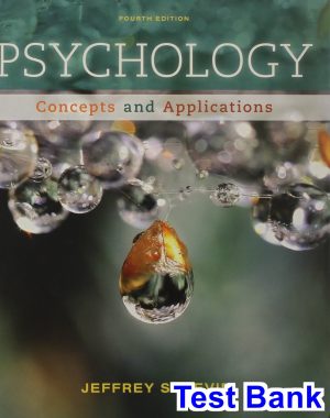 test bank for psychology concepts and applications 4th edition by nevid