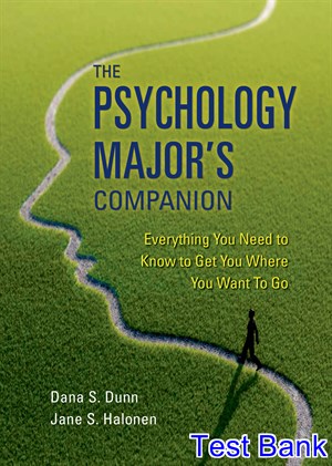 test bank for psychology majors companion 1st edition by dunn ibsn 9781319021436
