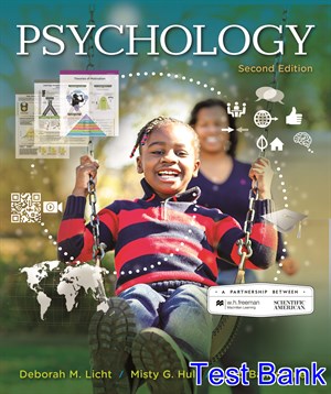 test bank for scientific american psychology 2nd edition by licht ibsn 9781464199493