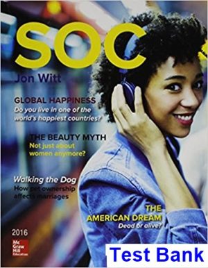 test bank for soc 4th edition by witt ibsn 0078130751