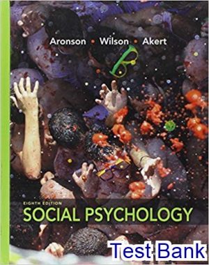 test bank for social psychology 8th edition by aronson