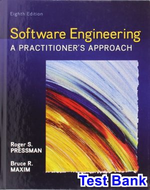 test bank for software engineering a practitioners approach 8th edition by pressman