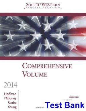 test bank for south western federal taxation 2014 comprehensive 37th edition by hoffman