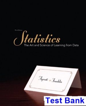 test bank for statistics 3rd edition by agresti
