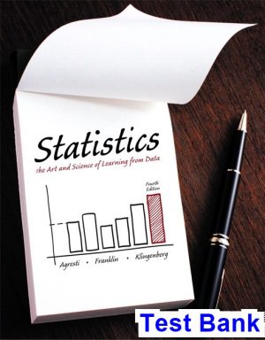 test bank for statistics 4th edition by agresti ibsn 9780134101675