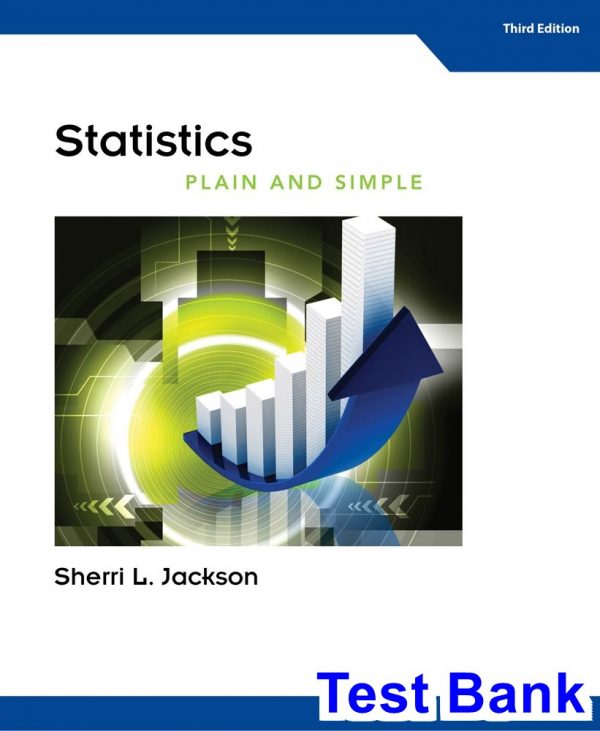 test bank for statistics plain and simple 3rd edition by jackson