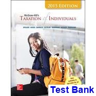 test bank for taxation of individuals 6th edition by spilker