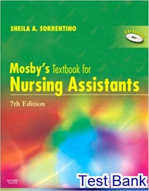 test bank for textbook for nursing assistants 7th edition by sorrentino