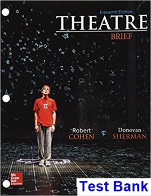 test bank for theatre brief 11th edition by cohen ibsn 125944001x