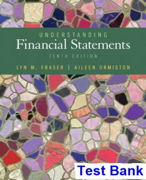 test bank for understanding financial statements 10th edition by ormiston