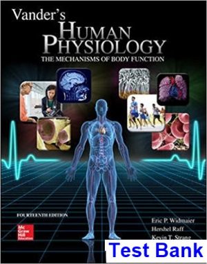 test bank for vanders human physiology the mechanisms of body function 14th edition by widmaier