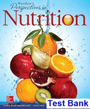 test bank for wardlaws perspectives in nutrition 10th edition by byrd bredbenner