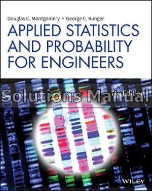 Solutions Manual For Probability And Statistics For Engineers And ...