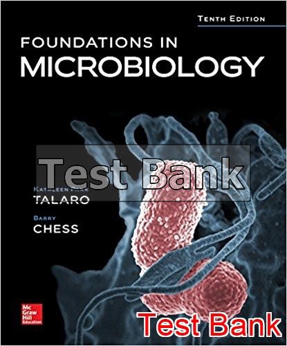 Test Bank For Foundations In Microbiology 10th Edition By Talaro